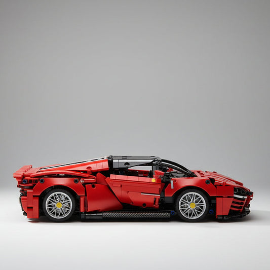 Luxe rode sportauto | Bouwpakket
