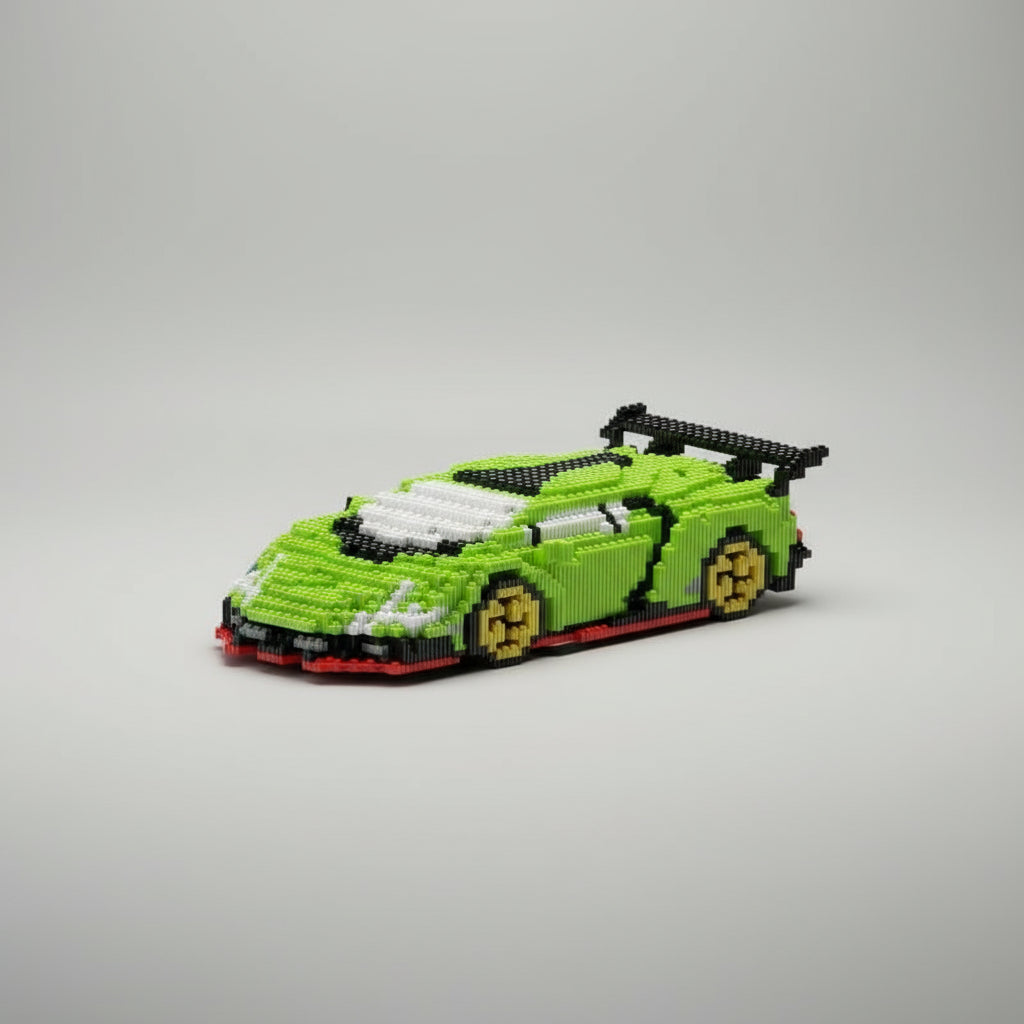 Groene auto | Bouwpakket