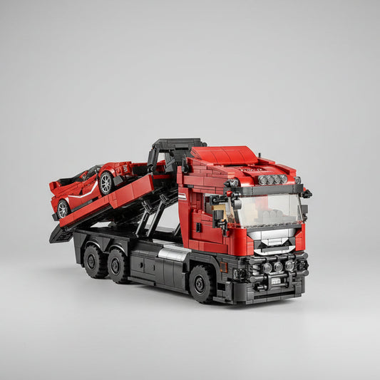 Trailer met superauto | Bouwpakket