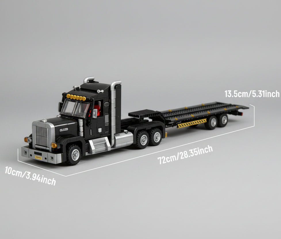 Mega premium zwarte truck | Bouwpakket