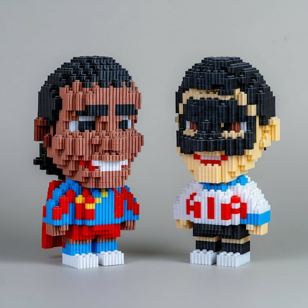 Voetballers | Bouwpakket