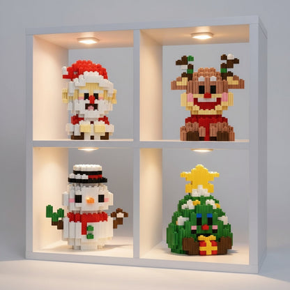 4 kerst mini s | Bouwpakket