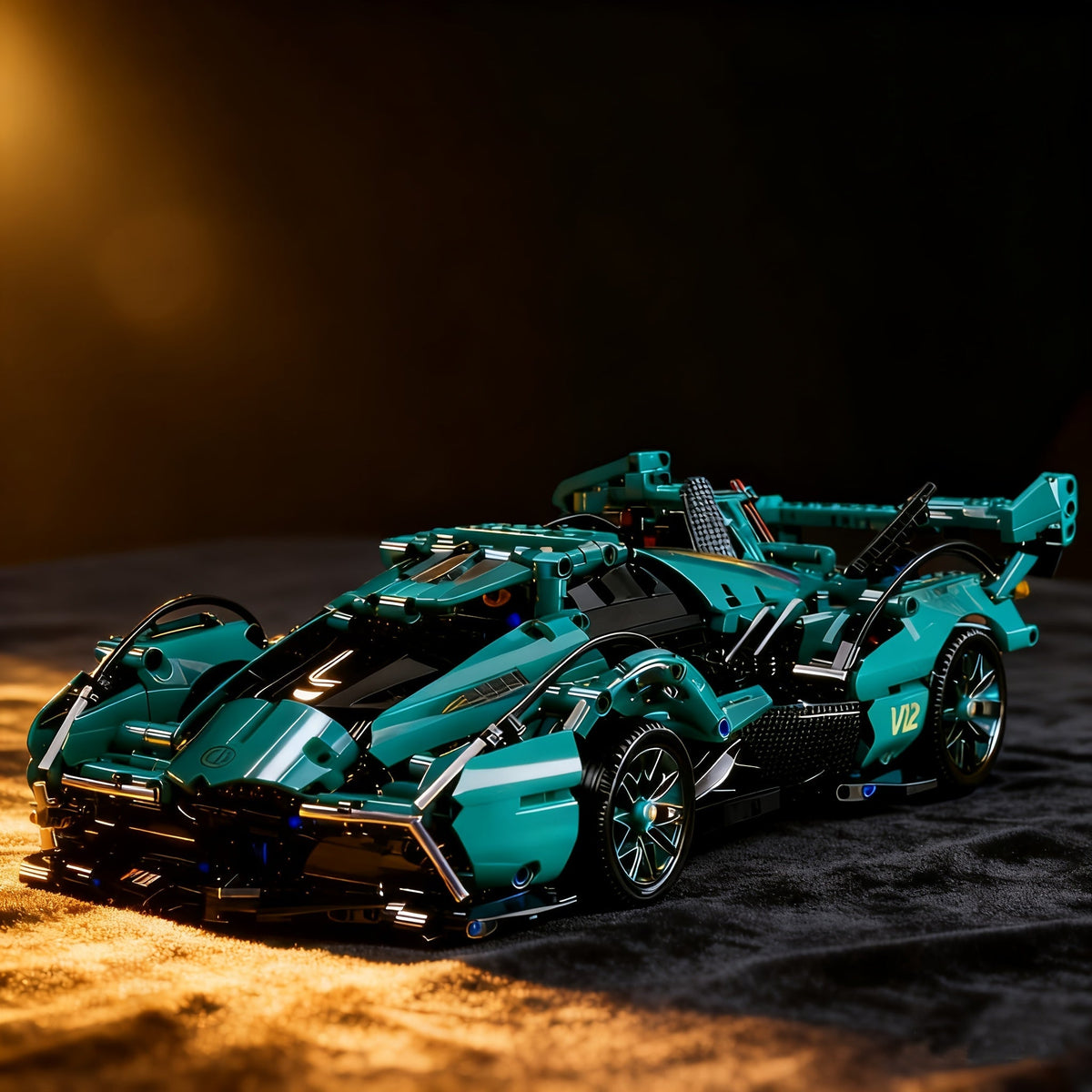 Blauwe superauto | Bouwpakket