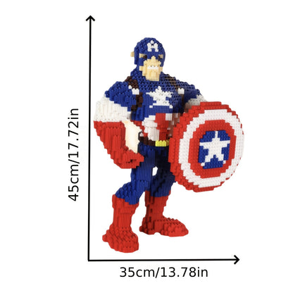 Superheld met schild | Bouwpakket