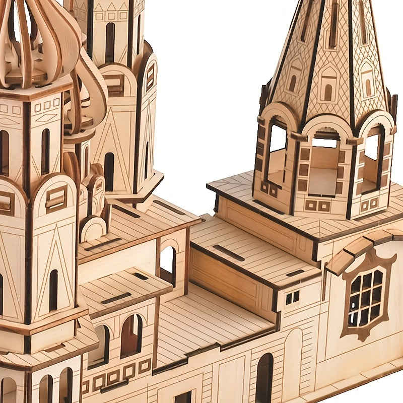 Sint-Basiliuskathedraal | 3D Houten Bouwpakket