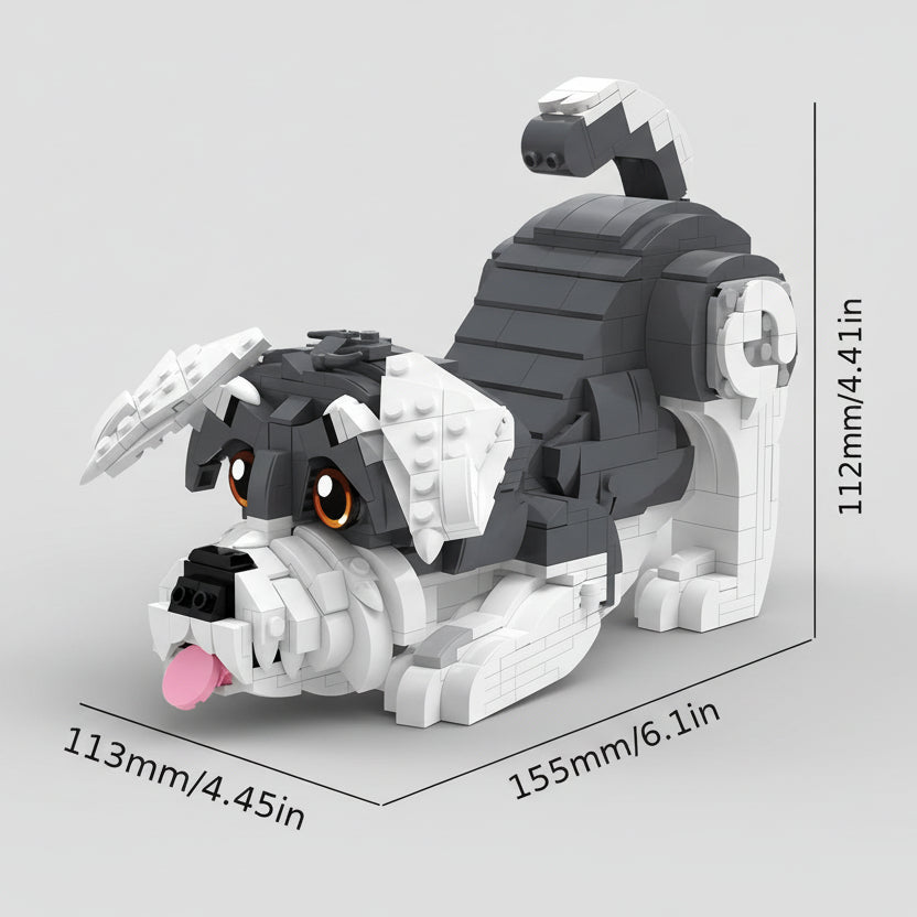 Liggende schnauzer | Bouwpakket