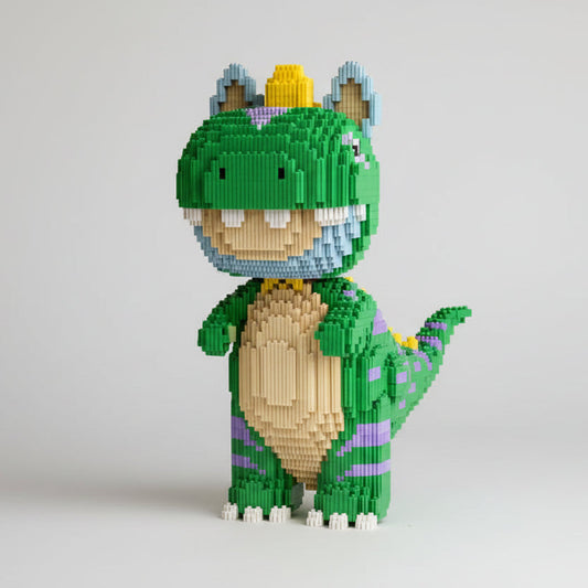 Groene dino | Bouwpakket