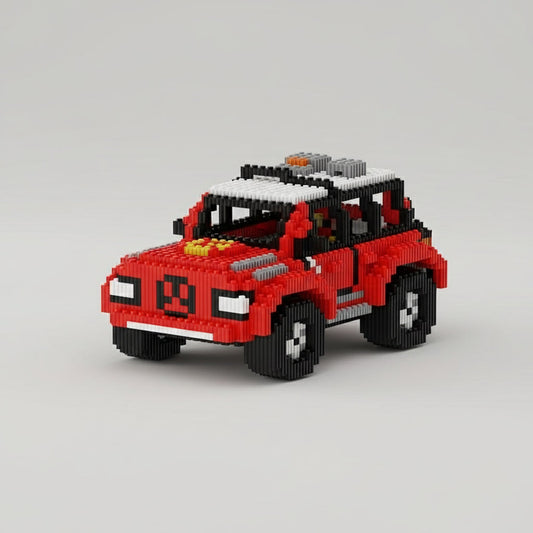 Rode truck | Bouwpakket