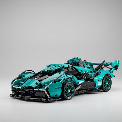 Blauwe superauto | Bouwpakket