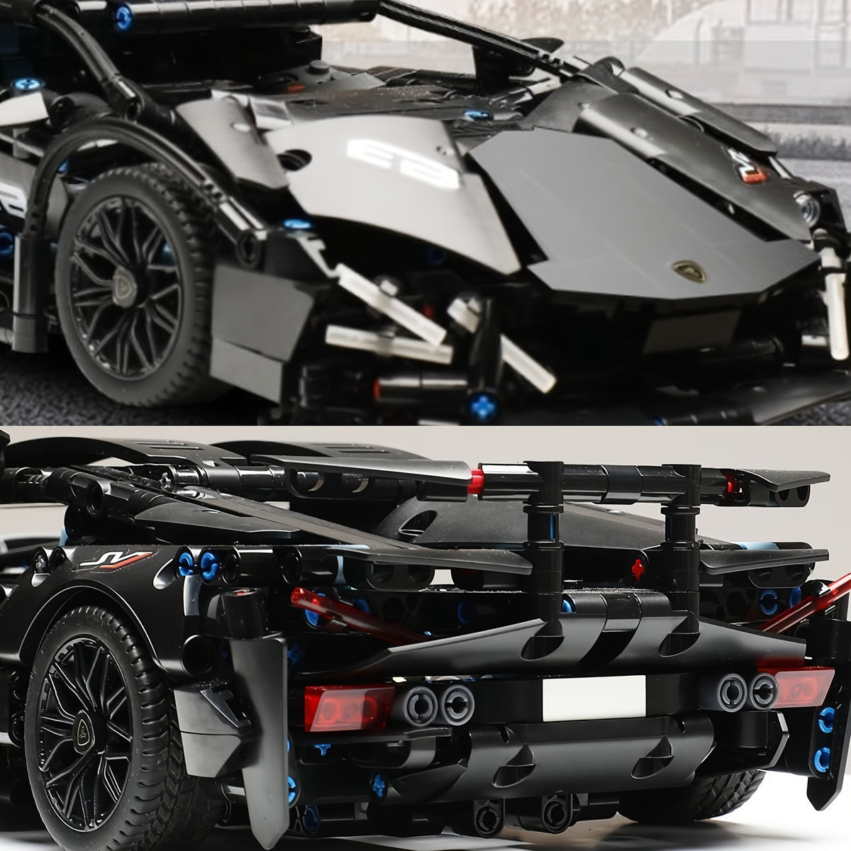 Zwarte superauto | Bouwpakket