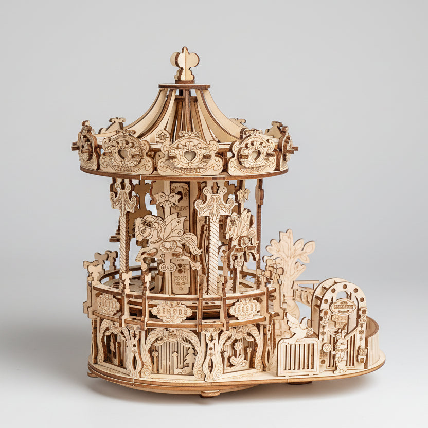 Draaimolen | 3D Houten Bouwpakket