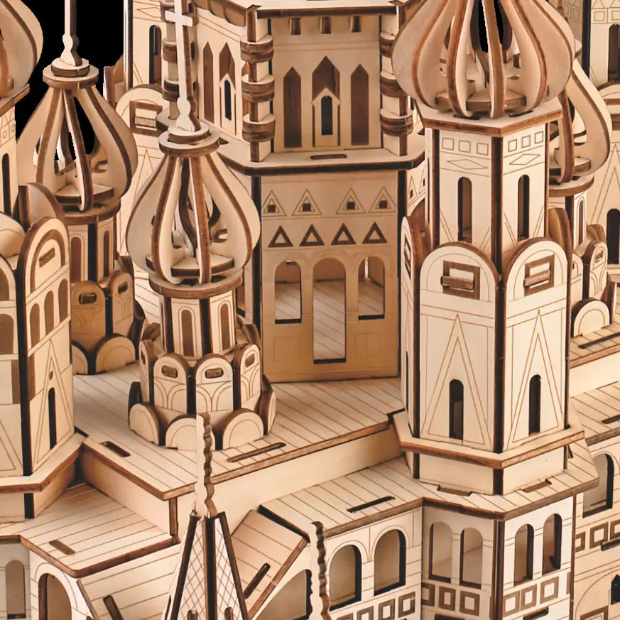 Sint-Basiliuskathedraal | 3D Houten Bouwpakket