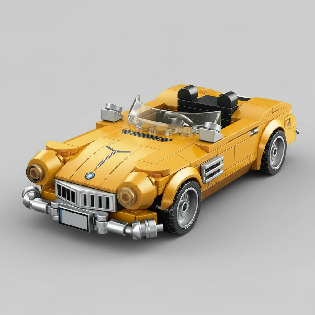 Gele cabrio | Bouwpakket