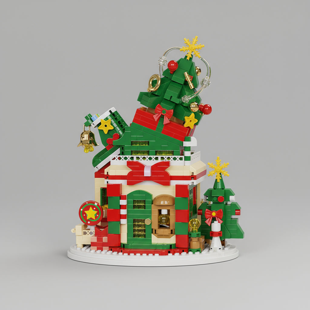 Kerst huizen | Bouwpakket