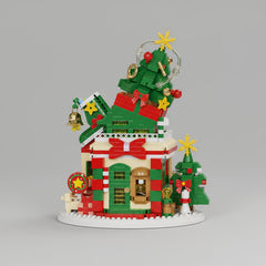 Kerstboomhuisje