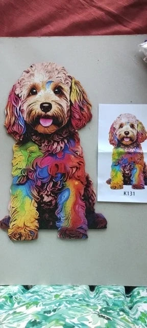 Schattige hond | Houten Puzzel