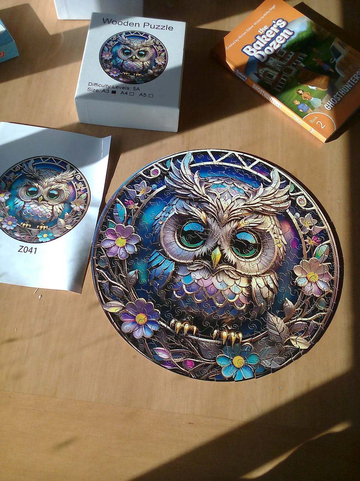Grappige uil | Houten Puzzel