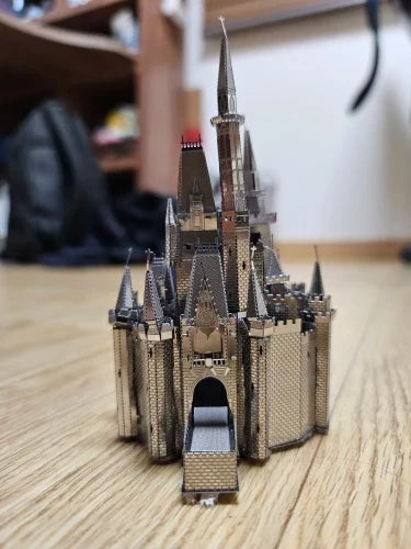 Assepoester kasteel | 3D Metalen Puzzel