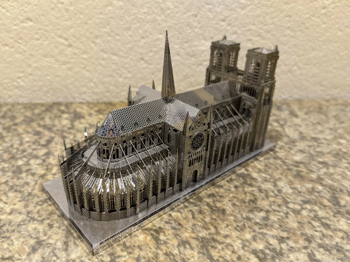 Notre dame | 3D Metalen Puzzel