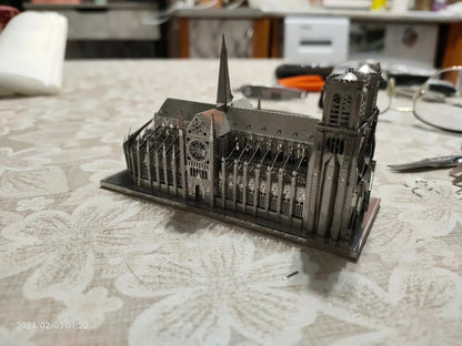 Notre dame | 3D Metalen Puzzel