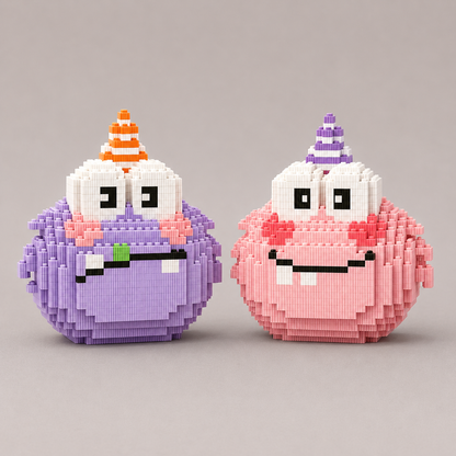 Grappige poppetjes | Bouwpakket