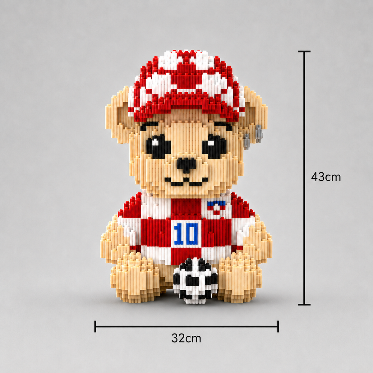 Teddybeer met tenue | Bouwpakket