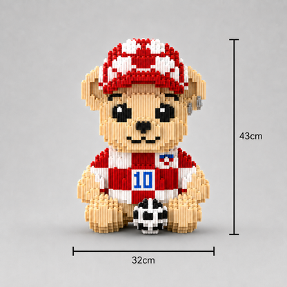Teddybeer met tenue | Bouwpakket