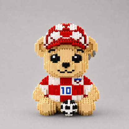 Teddybeer met tenue | Bouwpakket