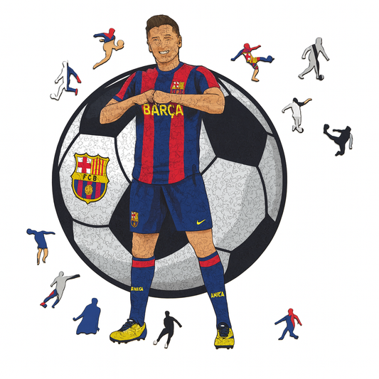 Robert Lewandowski | Houten Puzzel