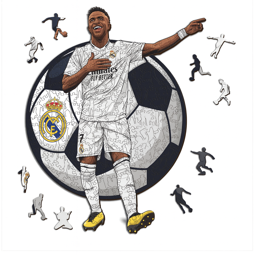 Vinicius Junior | Houten Puzzel