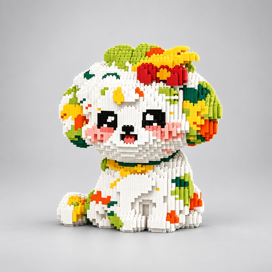 Blije puppy | Bouwpakket