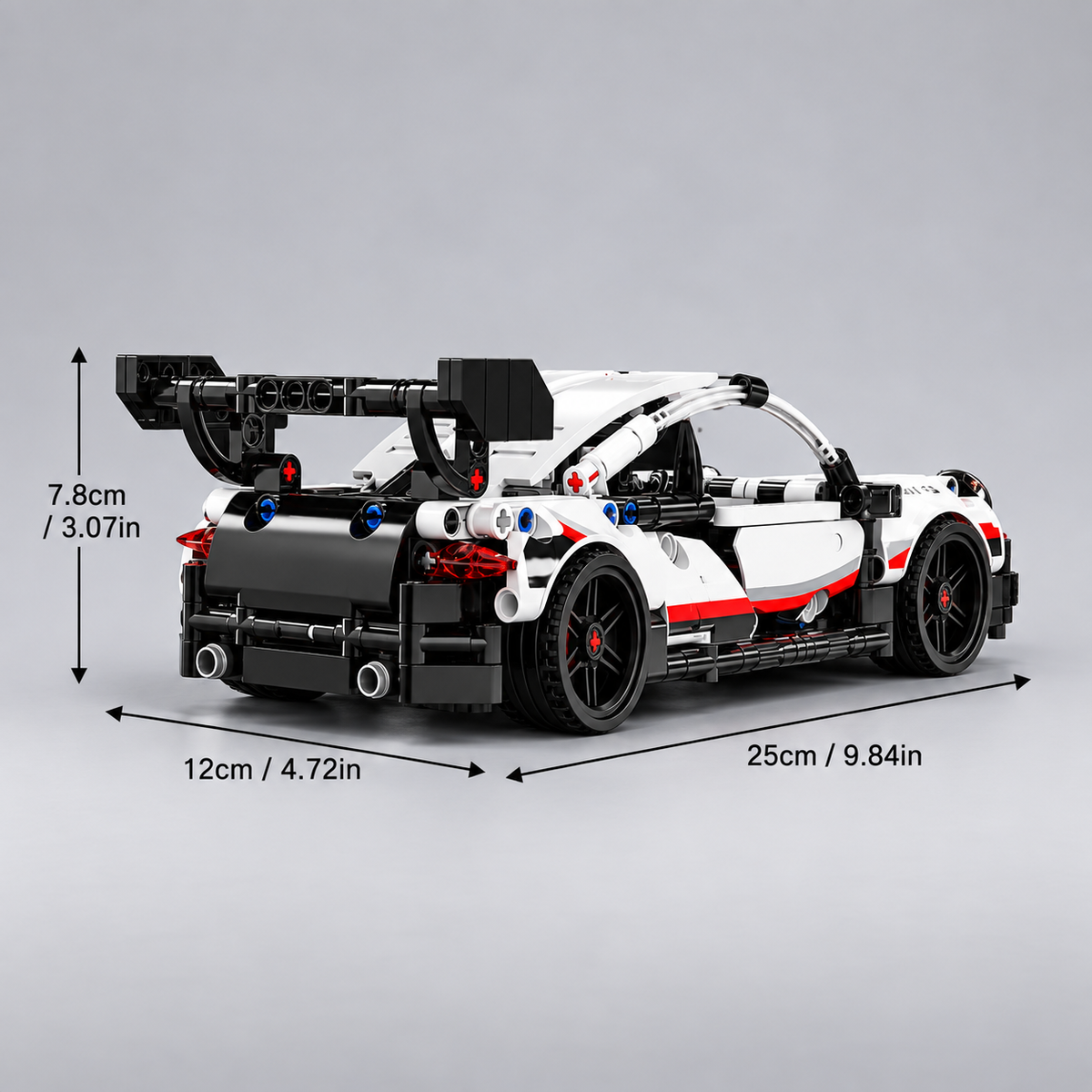 Witte supercar | Bouwpakket