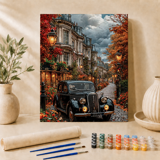 Klassieke auto | Schilderen op Nummer