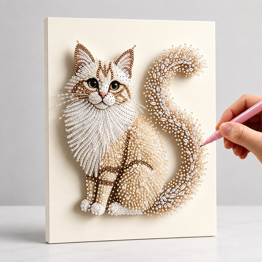 Kat | Premium parel | Diamond Painting