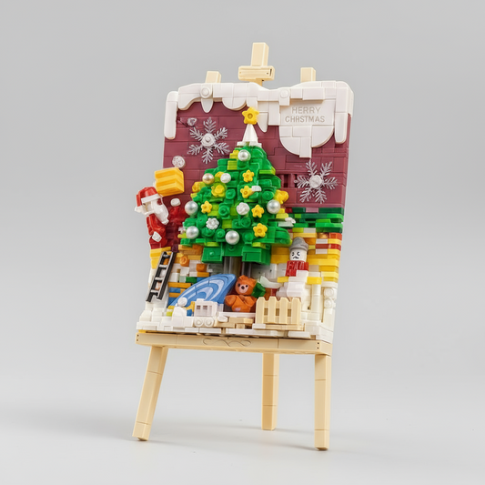 Kerst schilderij | Bouwpakket