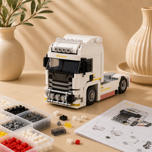 Witte truck | Bouwpakket