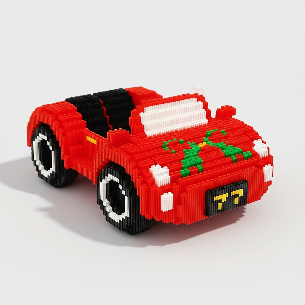 Kerst auto | Bouwpakket