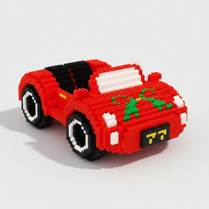 Kerst auto | Bouwpakket