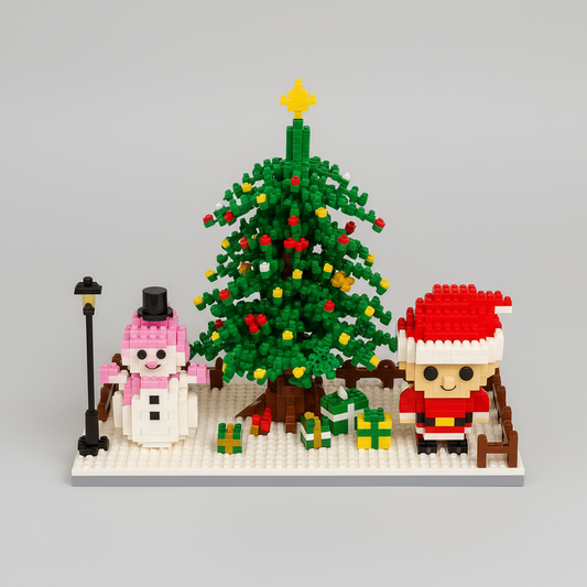 Kerst bouwplaat | Bouwpakket