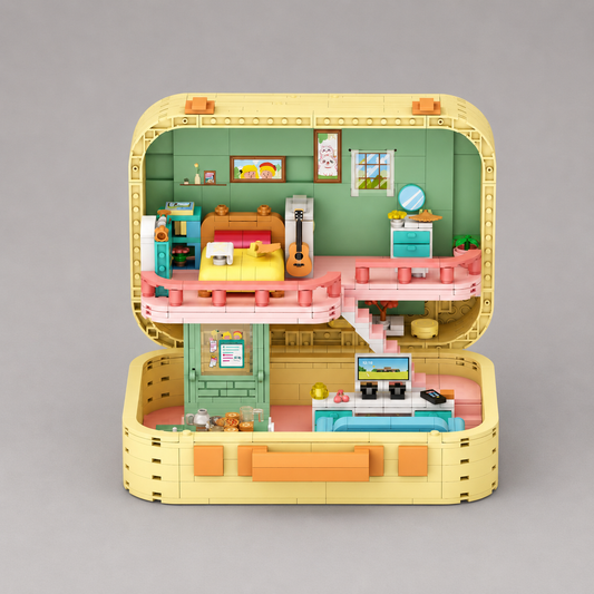 Mini huis koffer | Bouwpakket