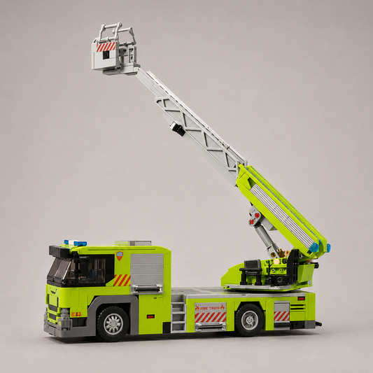 Brandweerwagen met ladder | Bouwpakket