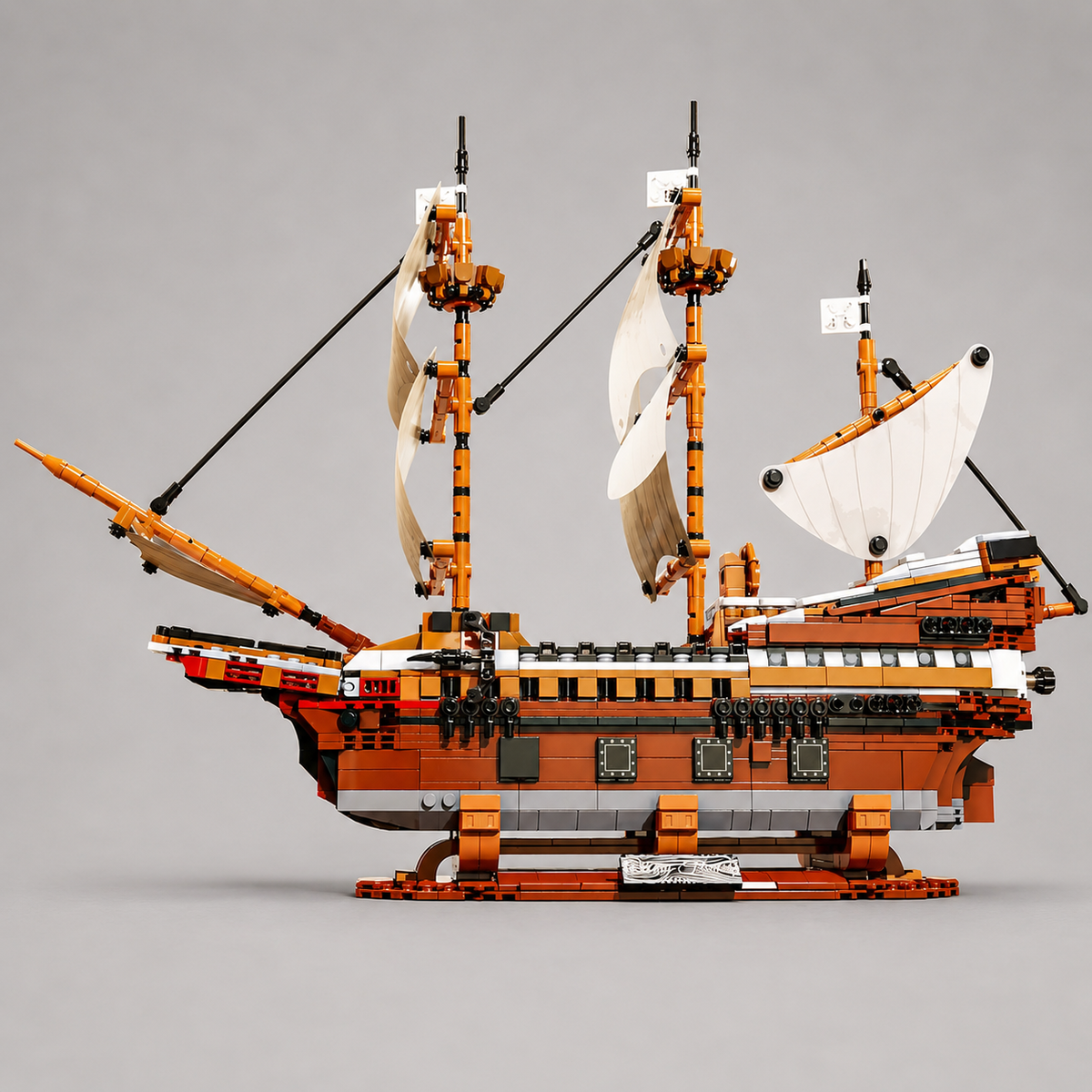 Mega zeil piraten schip | Bouwpakket