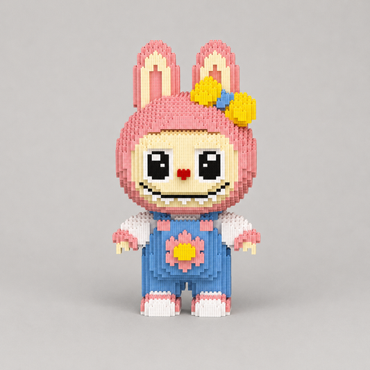 Mega roze harig monster | Bouwpakket