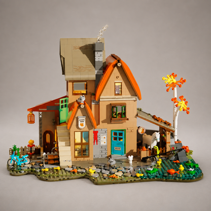 Herfst vakantie huis | Bouwpakket