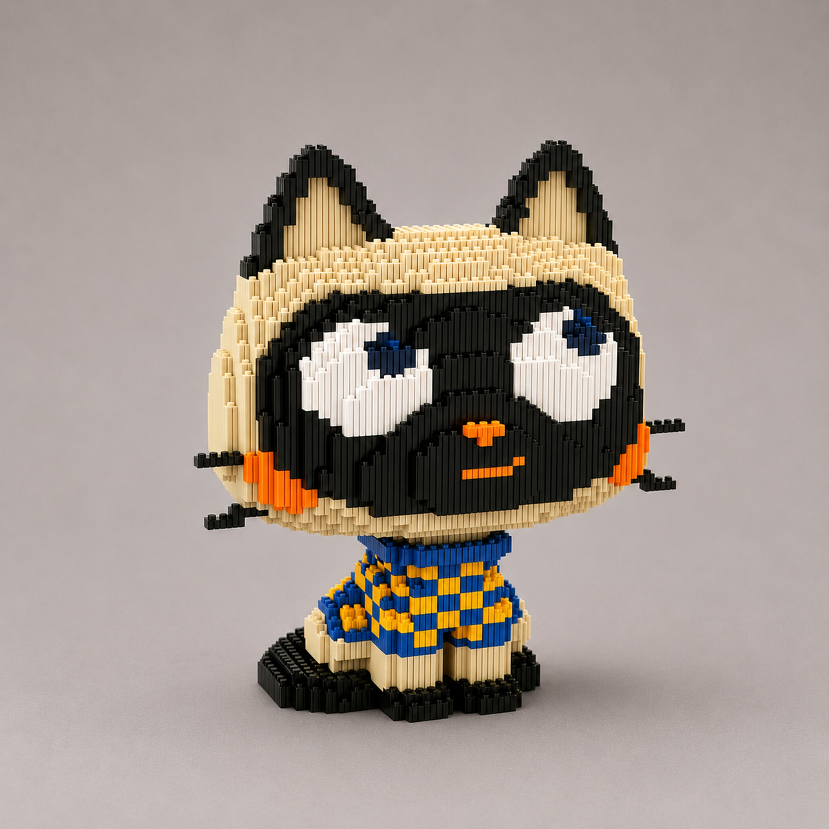 Grappige siamese kat | Bouwpakket