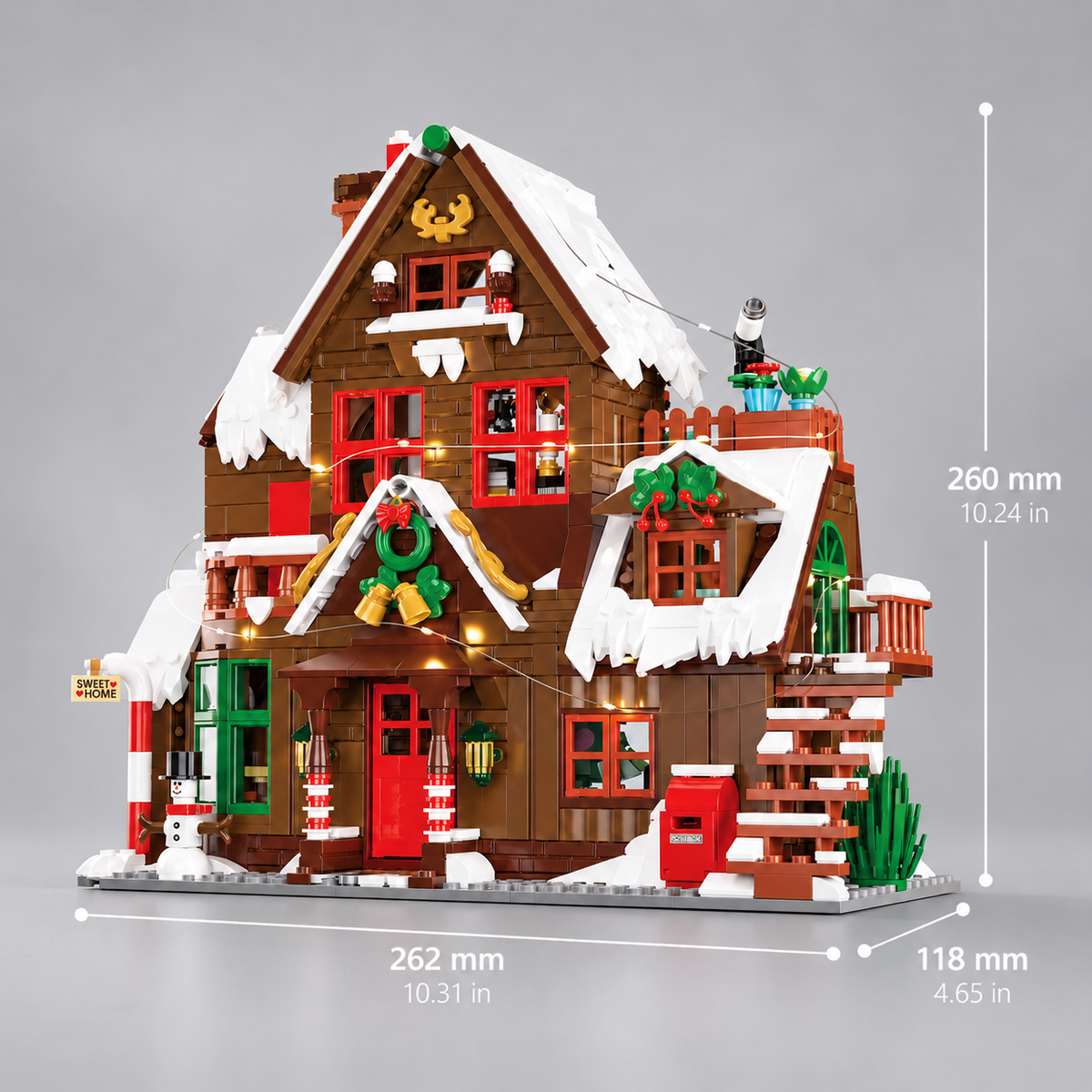 Kerst villa | Bouwpakket
