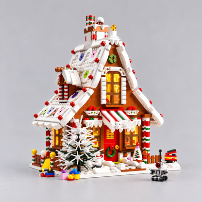 Kerst peperkoekhuis | Bouwpakket