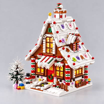 Kerst peperkoekhuis | Bouwpakket