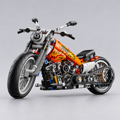 Oranje motor | Bouwpakket