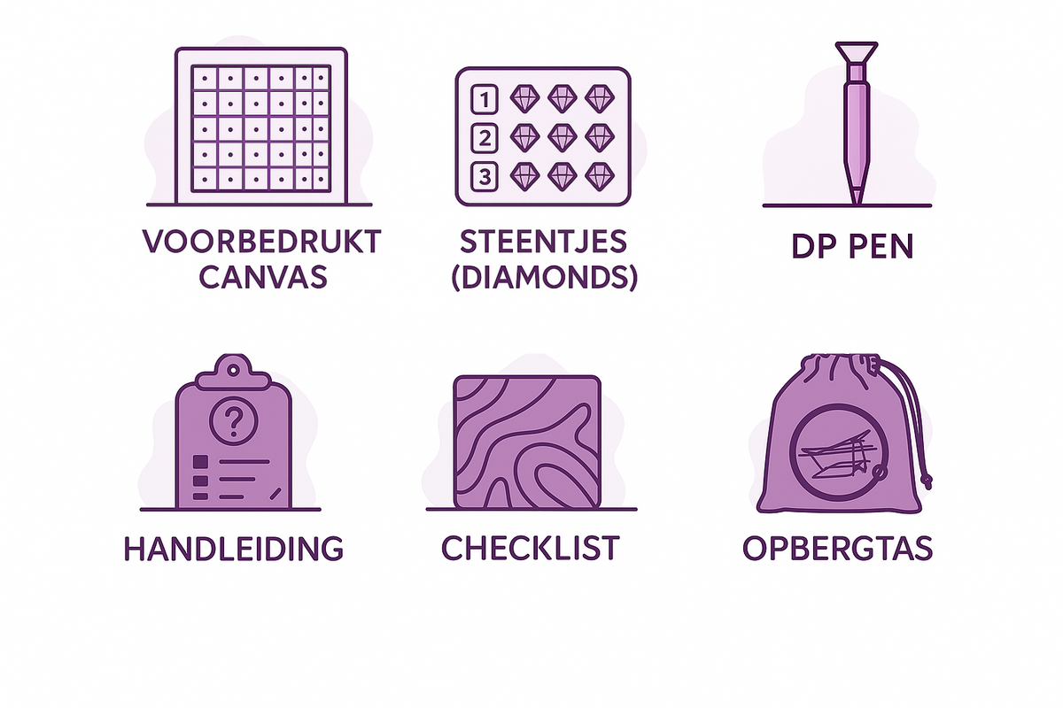 Kerst schilderijtje | Diamond Painting